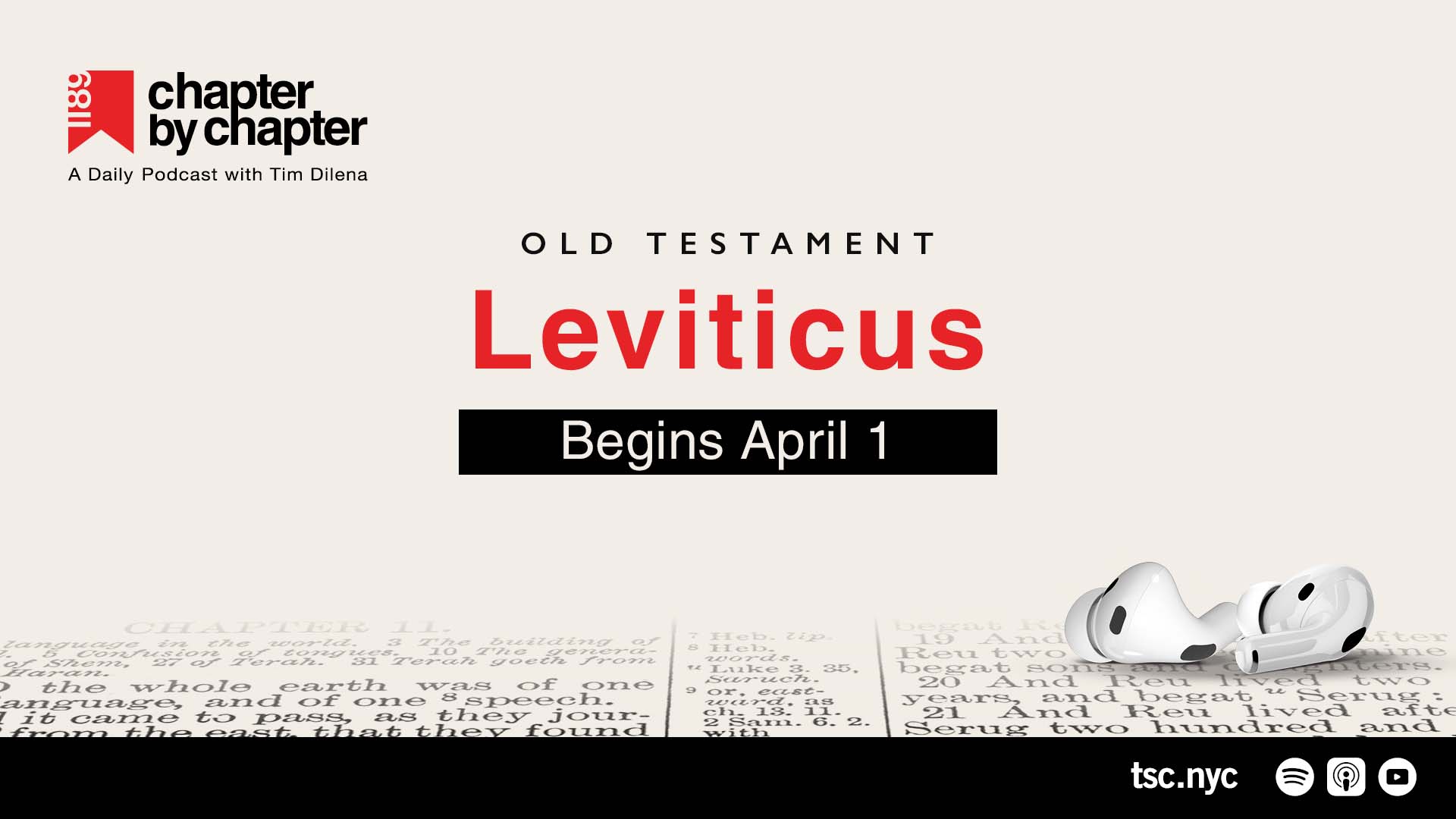 Chapter by Chapter: Leviticus