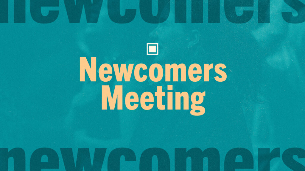 newcomers meeting main graphic