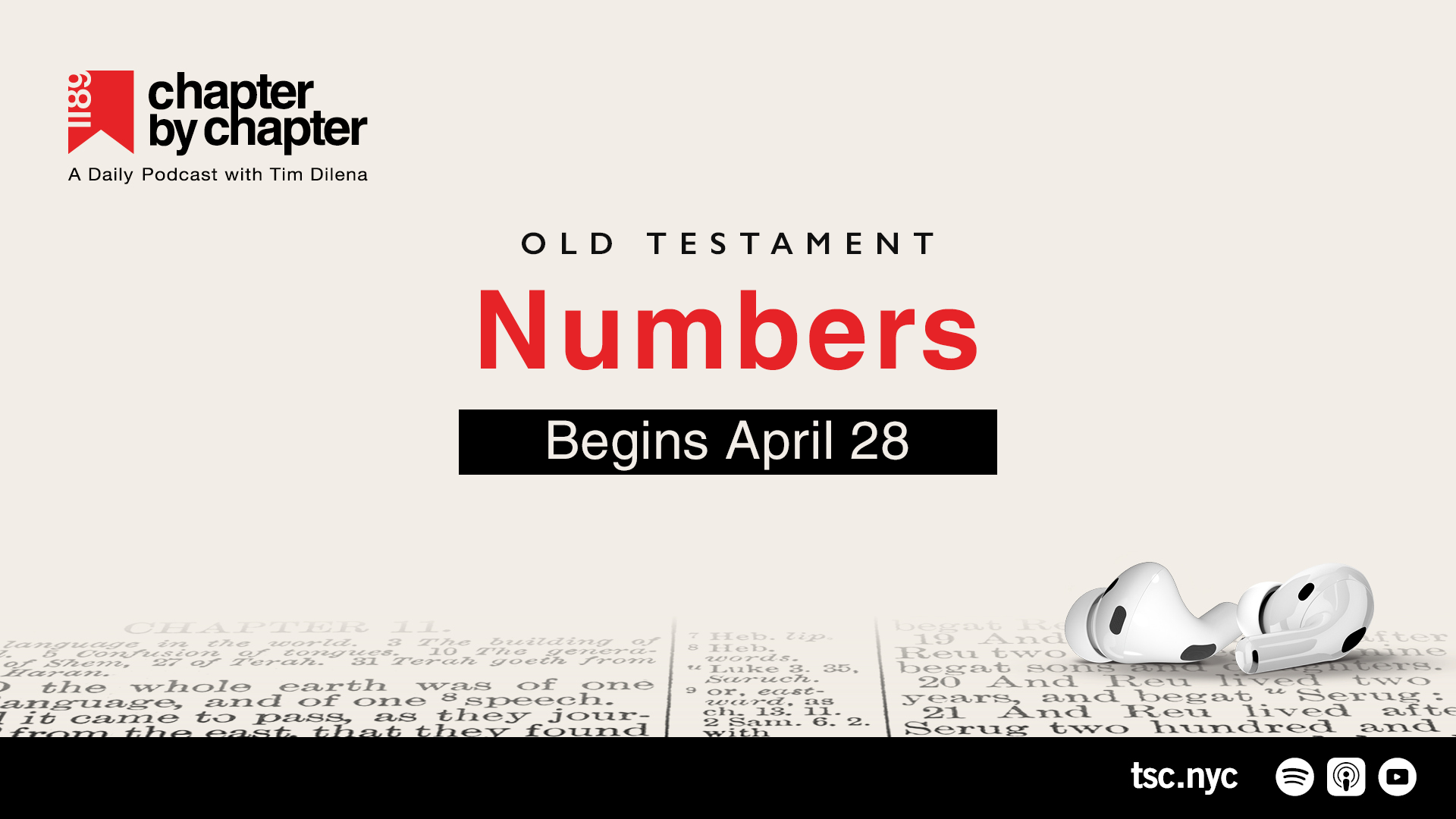 Chapter by Chapter: Numbers