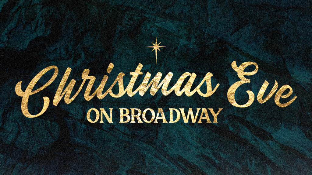 Christmas Eve on Broadway banner