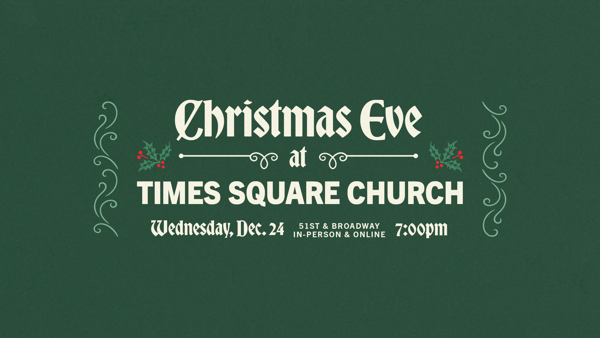 Christmas Eve Service