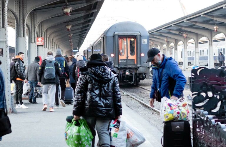 Helping at the Romanian Border