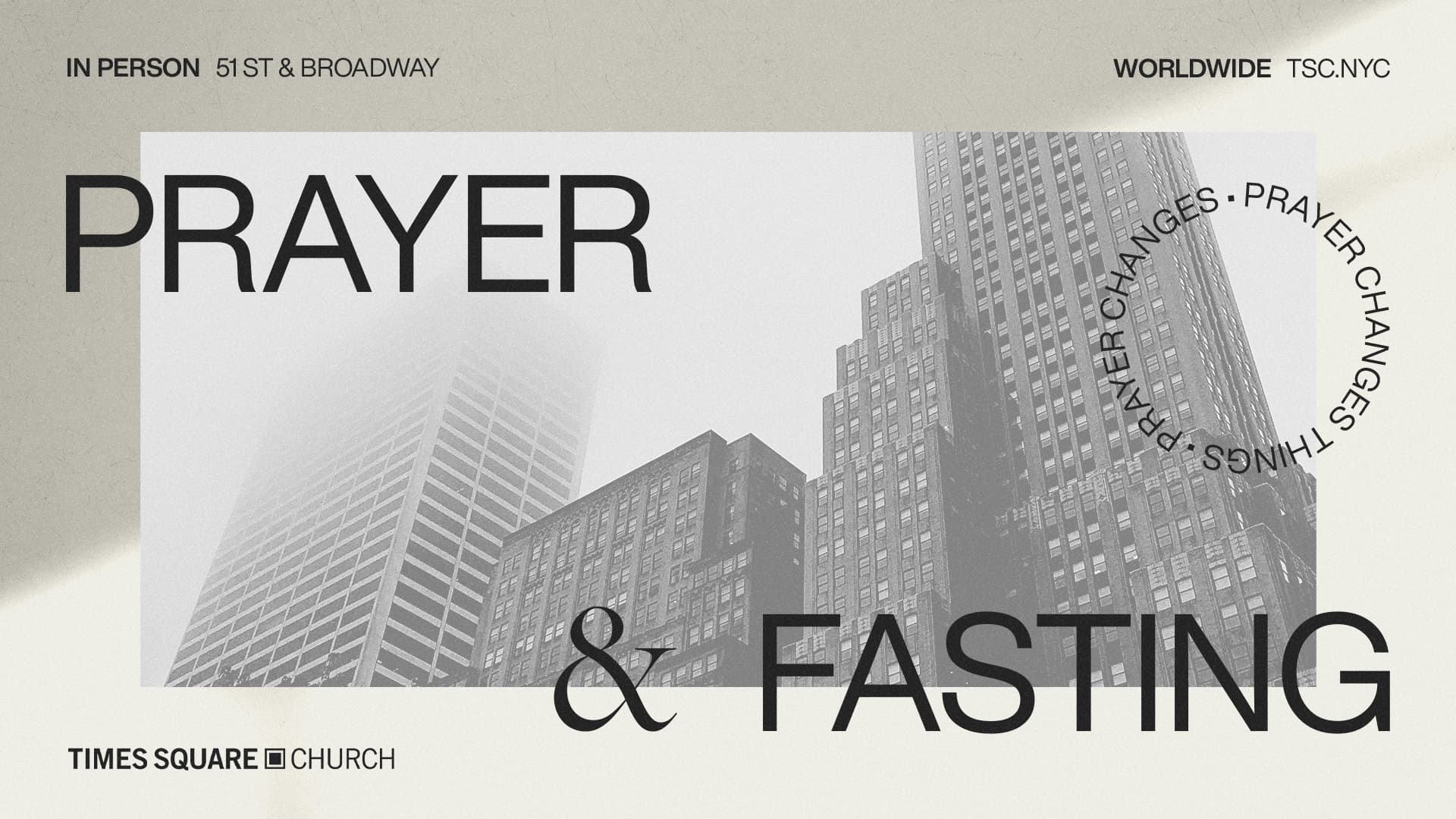 Prayer & Fasting